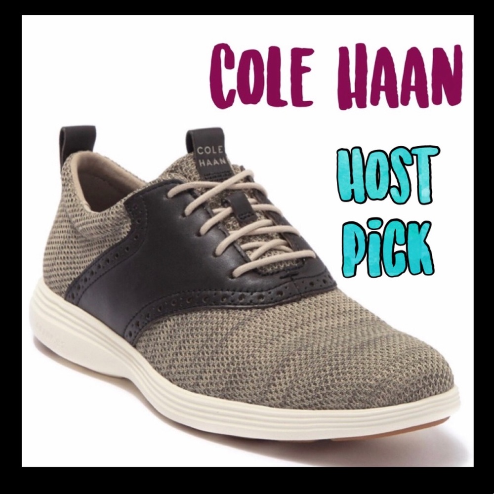 🏈MARKDOWN🏈Cole Haan knit mens Oxford shoes